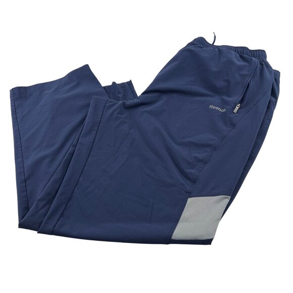 Reebok Vintage Men's Navy Activewear Pants Size XXL - Picture 2 of 6